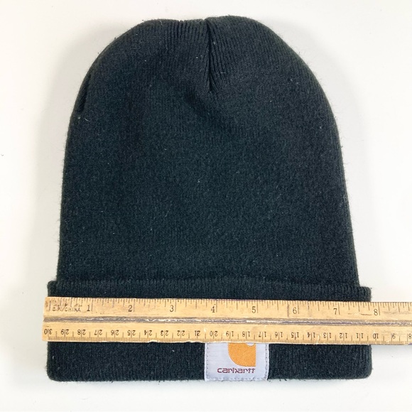 Carhartt Beanie Hat in Black - Picture 3 of 8